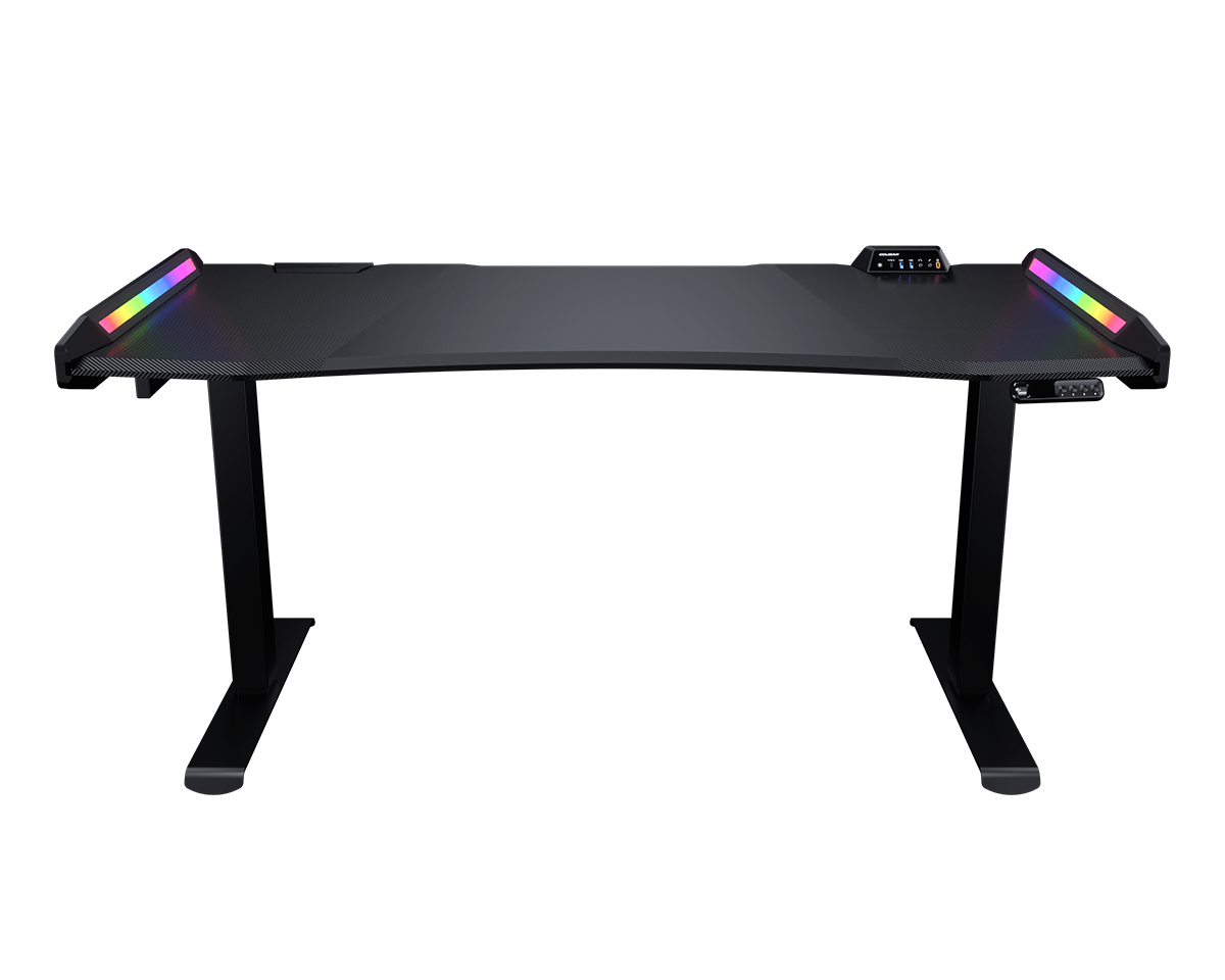 Bureau Gamer ergonomique motorisé Cougar E-Mars RGB (Noir)