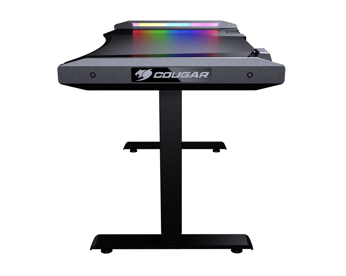 Bureau Gamer ergonomique motorisé Cougar E-Mars RGB (Noir)