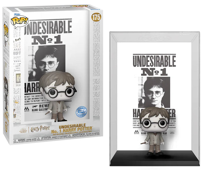 HARRY POTTER - POP Display Case N° 175 - Harry "Wanted Poster"