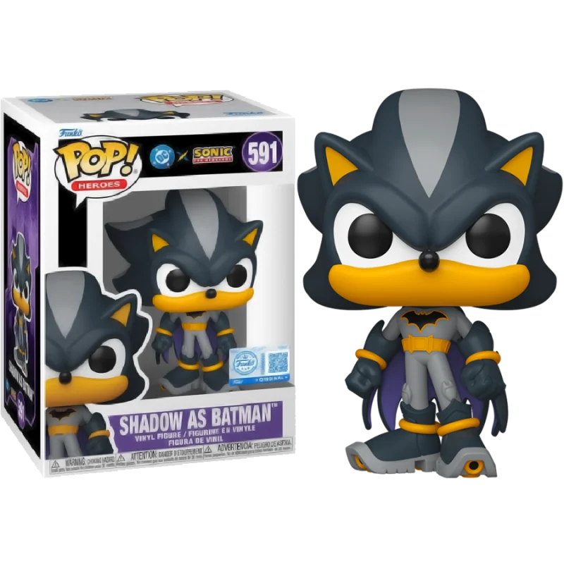 JLA & SONIC - POP Heroes N° 591 - Shadow en Batman