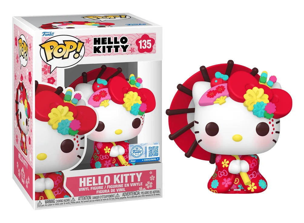 HELLO KITTY - POP Sanrio N° 135 - Hello Kitty en Kimono SPECIAL EDITION