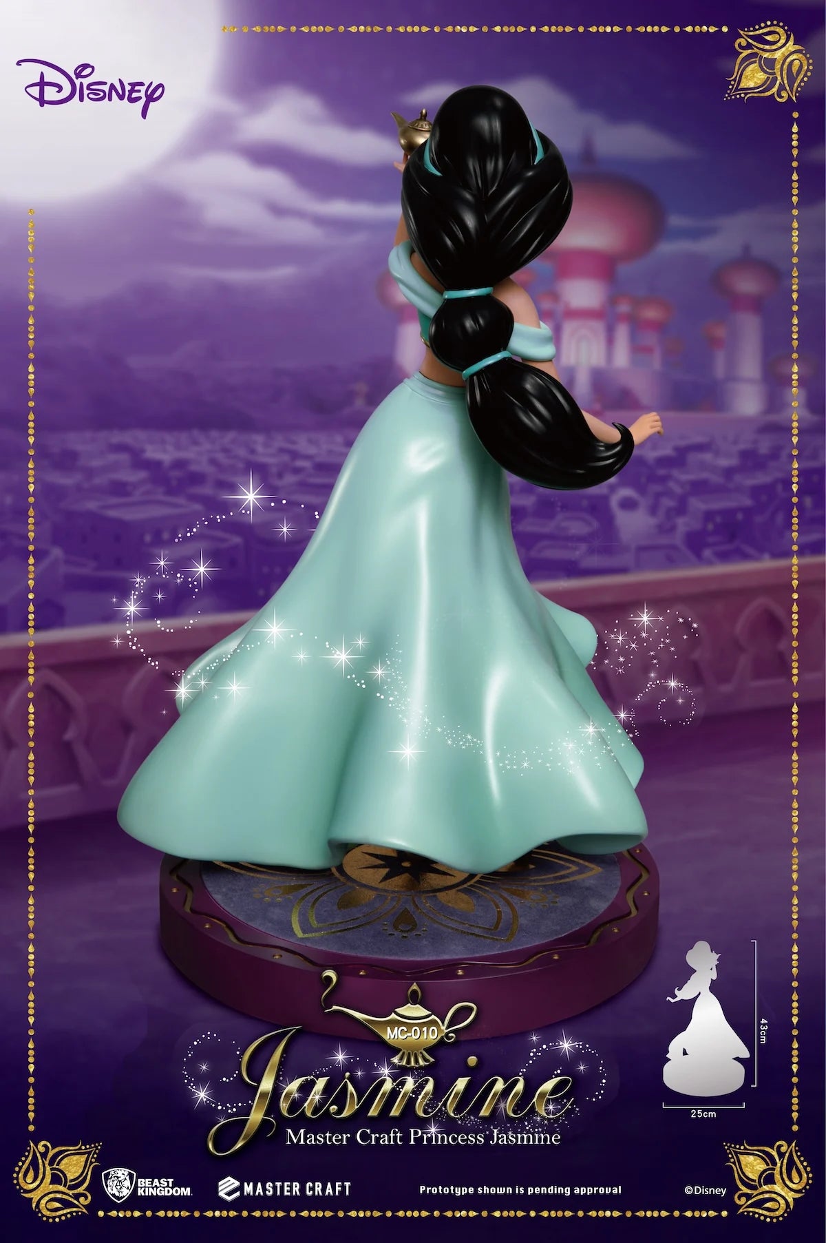 DISNEY ALADDIN - Jasmine - Statuette Master Craft 43cm