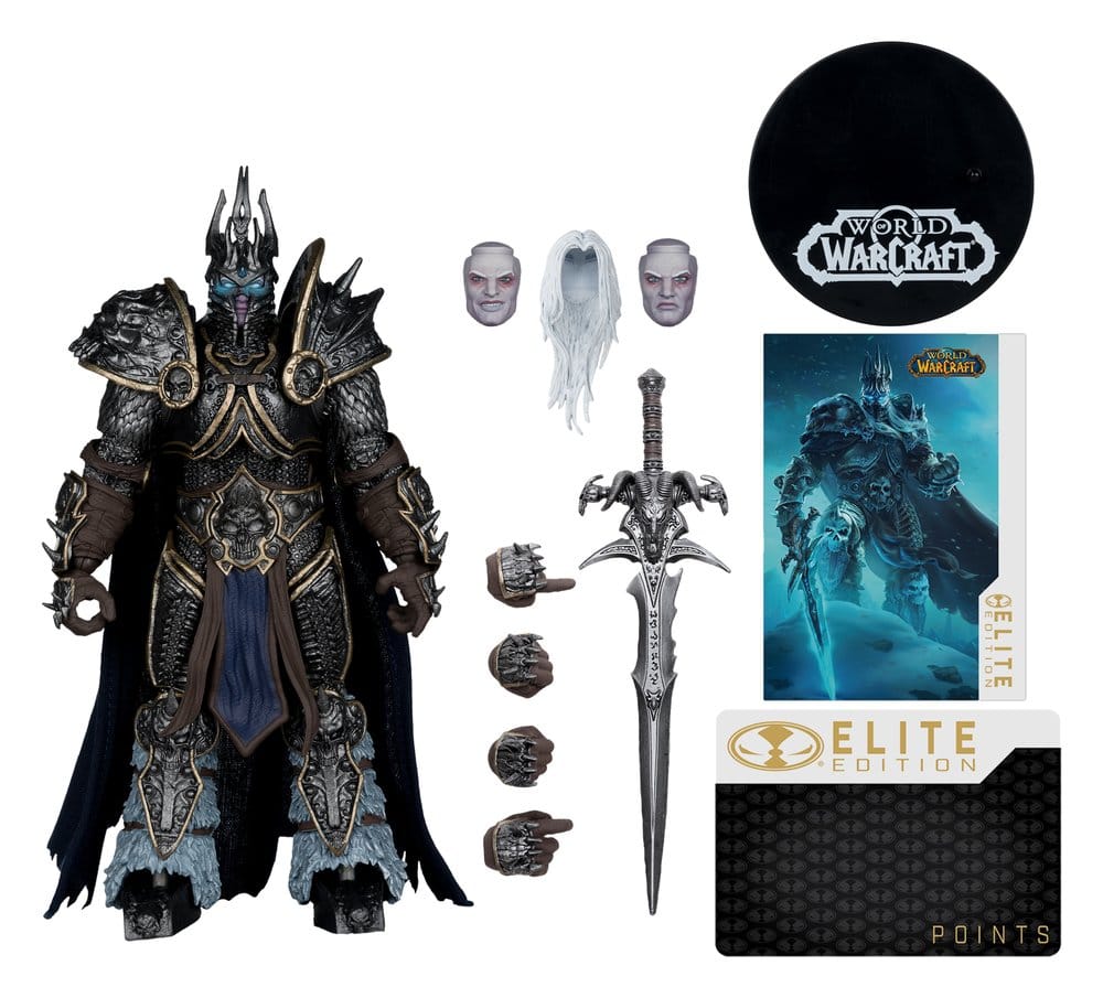 WORLD OF WARCRAFT - Roi Liche - Figurine Elite Edition