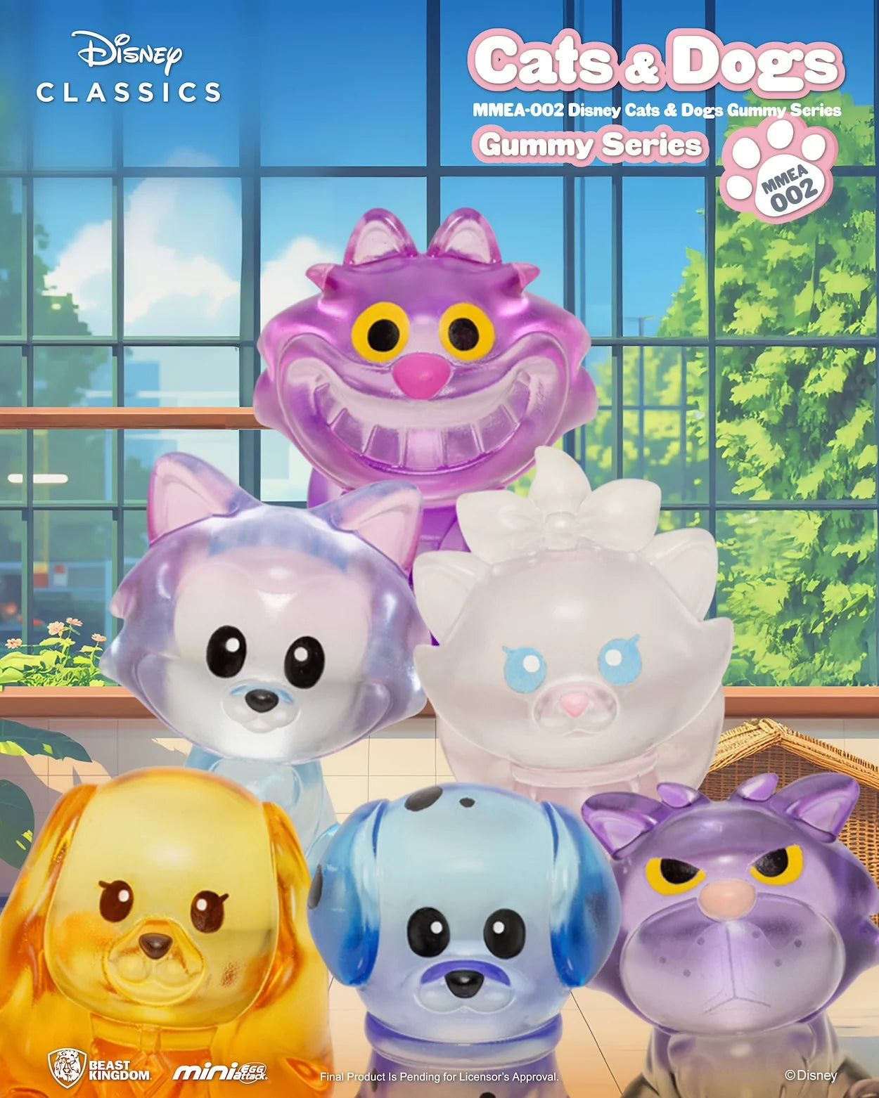 DISNEY - Chiens & Chats Gummy Series - Figurine Blind Box