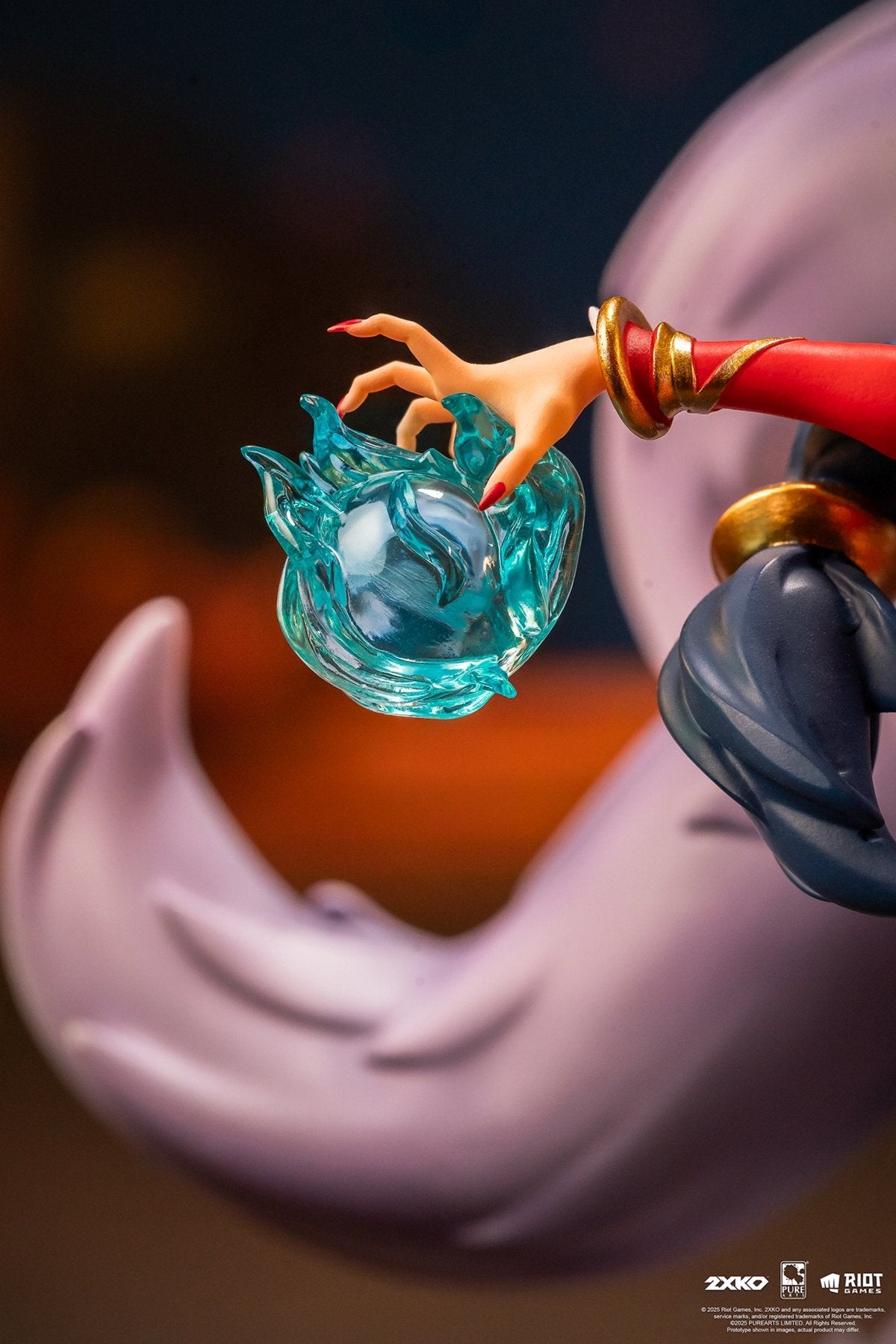 LEAGUE OF LEGENDS - Ekko & Ahri - Statuette Diorama 1/10 30cm