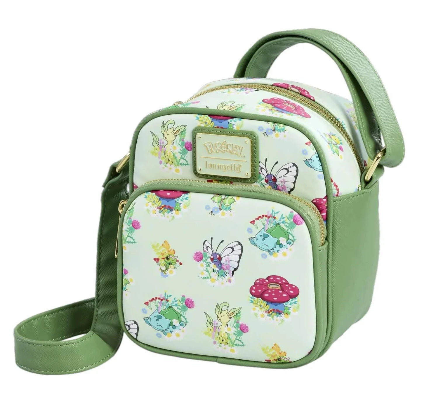 POKEMON - Type plante - Sac bandoulière LoungeFly