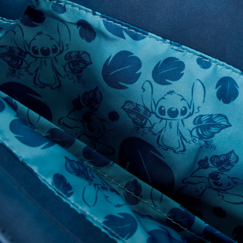 DISNEY - Stitch "Embroidered" - Mini Sac à Dos LoungeFly