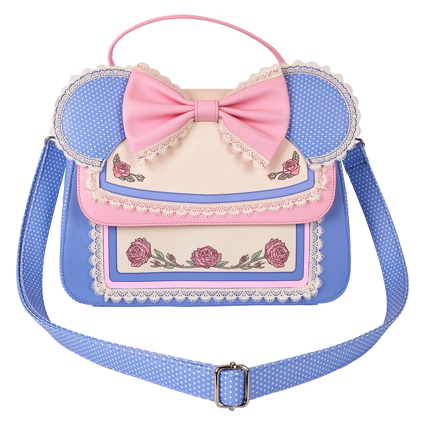 DISNEY - Minnie "Floral and Lace Ears" - Sac bandoulière Loungefly