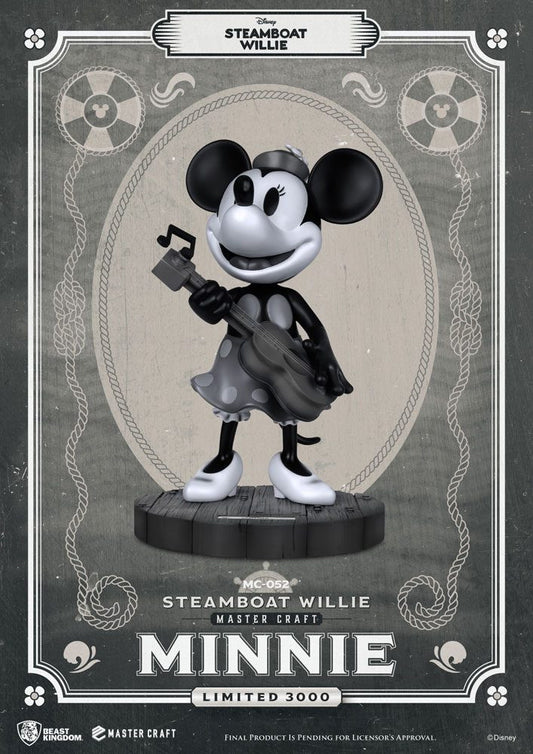 Figurine Steamboat Willie Minnie - Disney Mastercraft 40cm