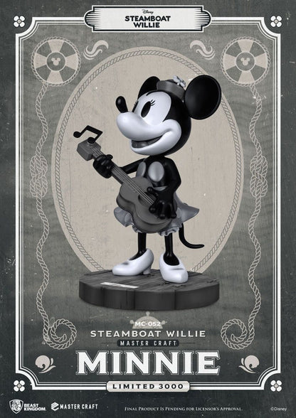 Figurine Steamboat Willie Minnie - Disney Mastercraft 40cm