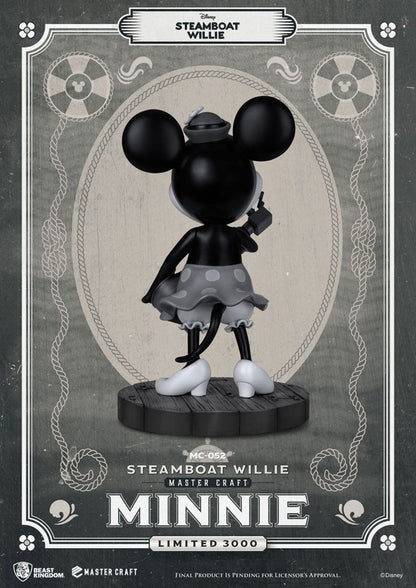 Figurine Steamboat Willie Minnie - Disney Mastercraft 40cm