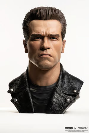 PureArts - 1:1 Scale Bust - Terminator 2: Le Jugement dernier - T-800 Modèle 101 Buste 58cm