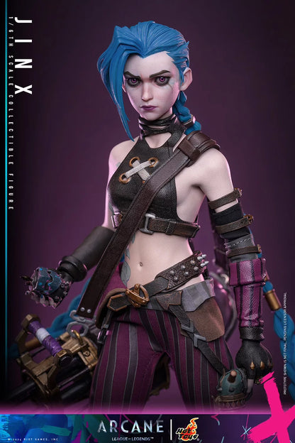 Arcane : League of Legends Collectible Action Figurine 1/6 Jinx 27cm Hot Toys TMS137