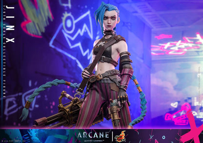 Arcane : League of Legends Collectible Action Figurine 1/6 Jinx 27cm Hot Toys TMS137