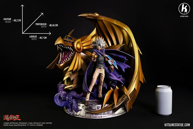 Kitsune - Legend Figure - Yu-Gi-Oh! - Marik et le Dragon ailé de Râ 1/7 Statue 46cm