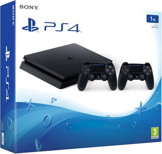 Console PS4 SLIM 1To + 2 manettes (occasion)