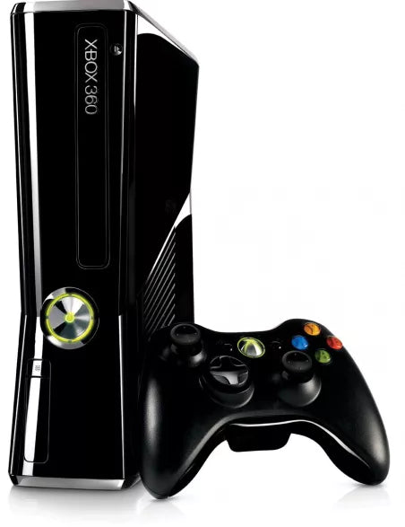 CONSOLE XBOX 360 SLIM avec 1 manette (occasion)