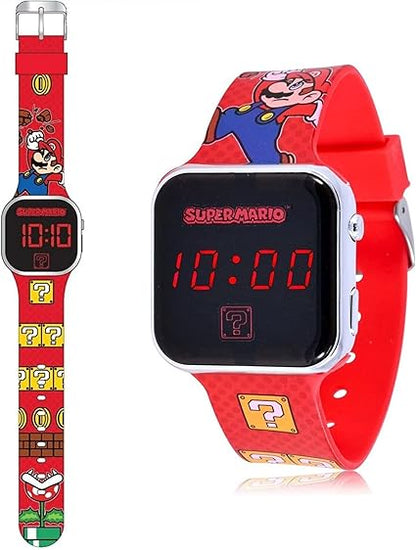 MONTRE DIGITALE MARIO OFFICIELLE POUR ENFANT