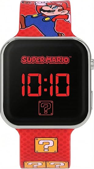 MONTRE DIGITALE MARIO OFFICIELLE POUR ENFANT