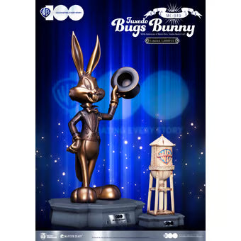 Warner Bros - MC-070 - 100th Anniversary of Warner Bros. Studios - Statue Bugs Bunny Tuxedo Master Craft - 46cm