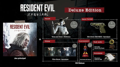 RESIDENT EVIL REQUIEM – Edition Deluxe (Steelbook PlayStation 5)