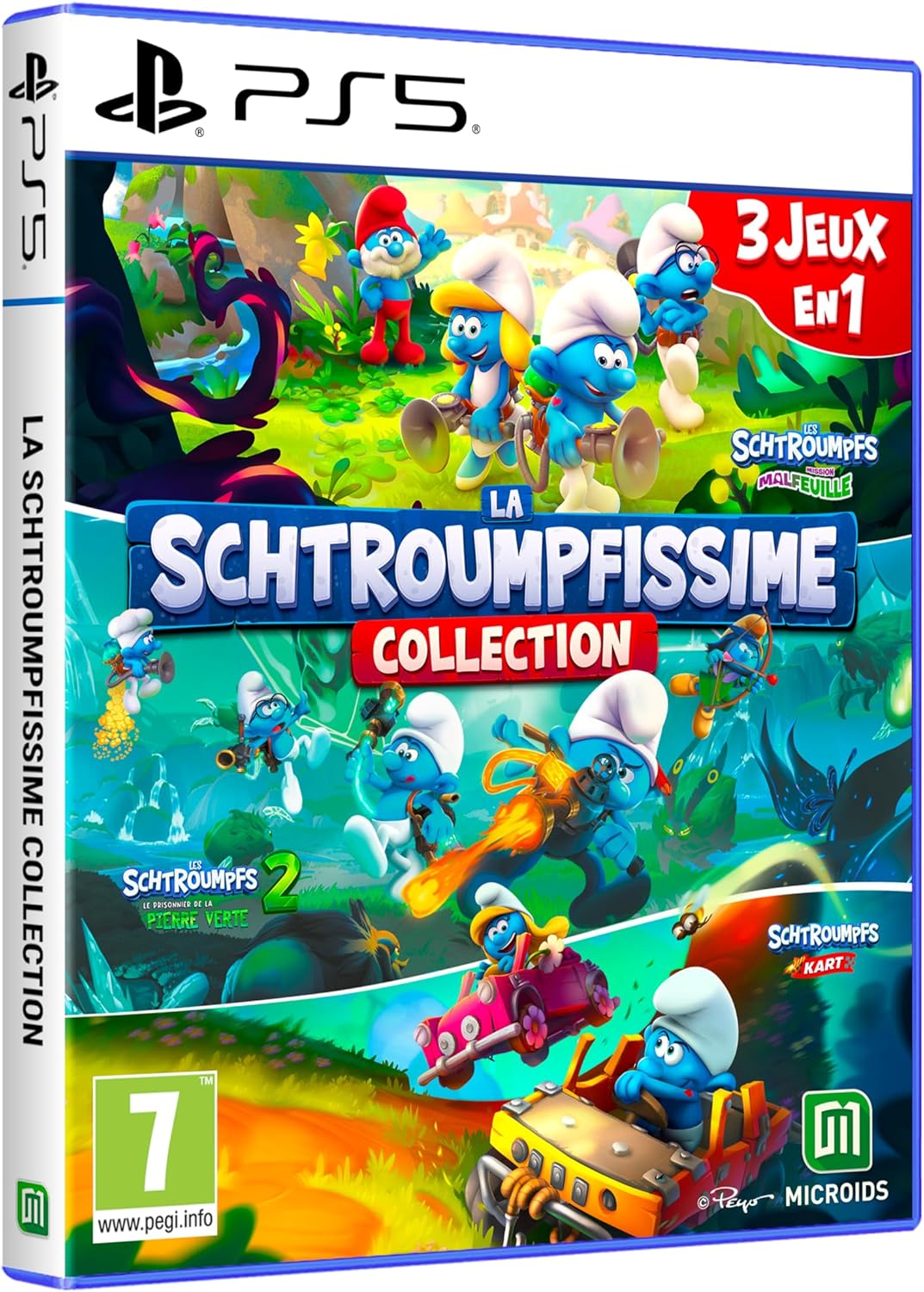 LA SCHTROUMPFISSIME COLLECTION 3 JEUX