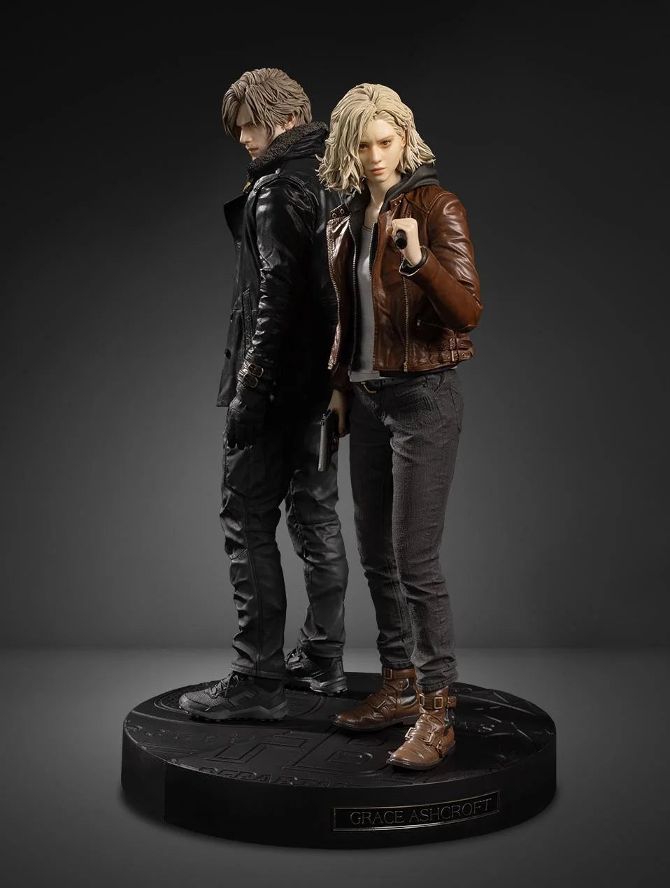 RESIDENT EVIL REQUIEM - Leon - Statue Figure Builder Creators 33cm
