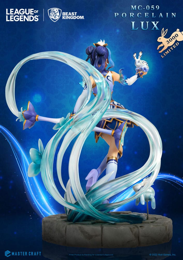 LEAGUE OF LEGENDS - Porcelain Lux - Statuette Master Craft 42cm
