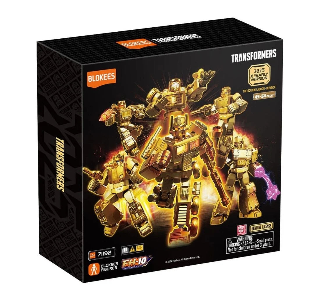 TRANSFORMERS - Golden Version - Model Kit Blokees Coffret 6 figurines