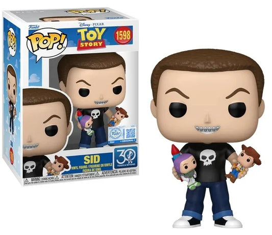 TOY STORY 30EME ANNIVERSAIRE - POP Disney N° 1598 - Sid SPECIAL EDITION