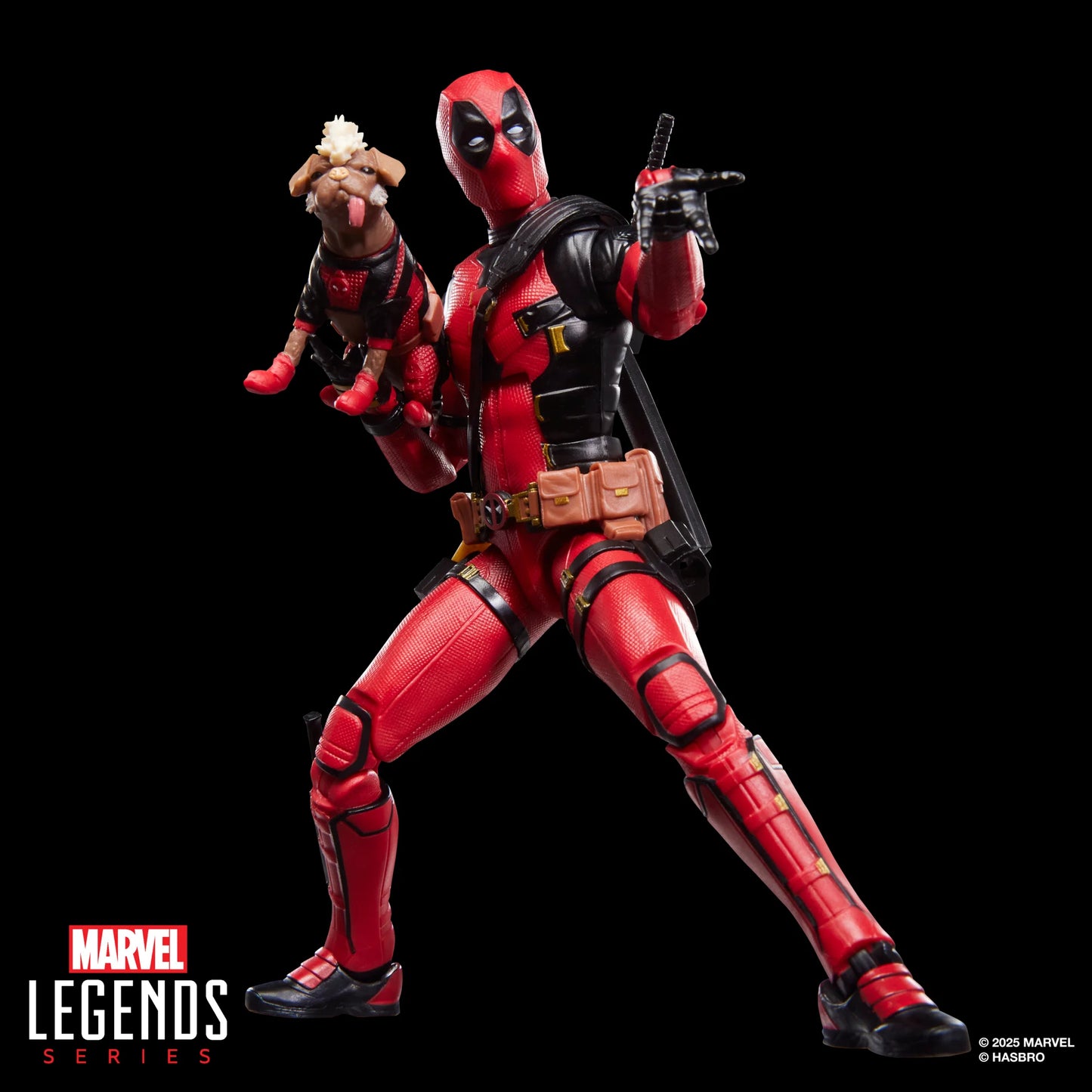 DEADPOOL & WOLVERINE - Dogpool & Deadpool -Figurine Legend Series 15cm