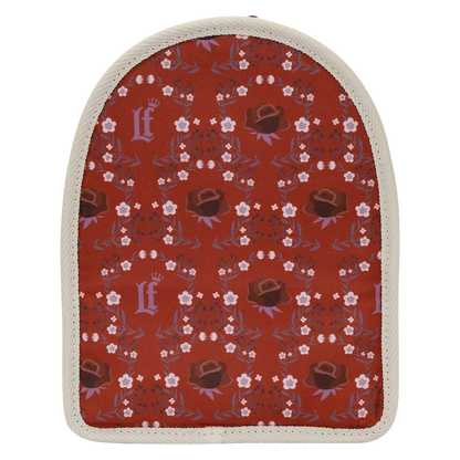 LOUNGEFLY - Cream & Red -Organisateur de Mini sac à dos LoungeFly