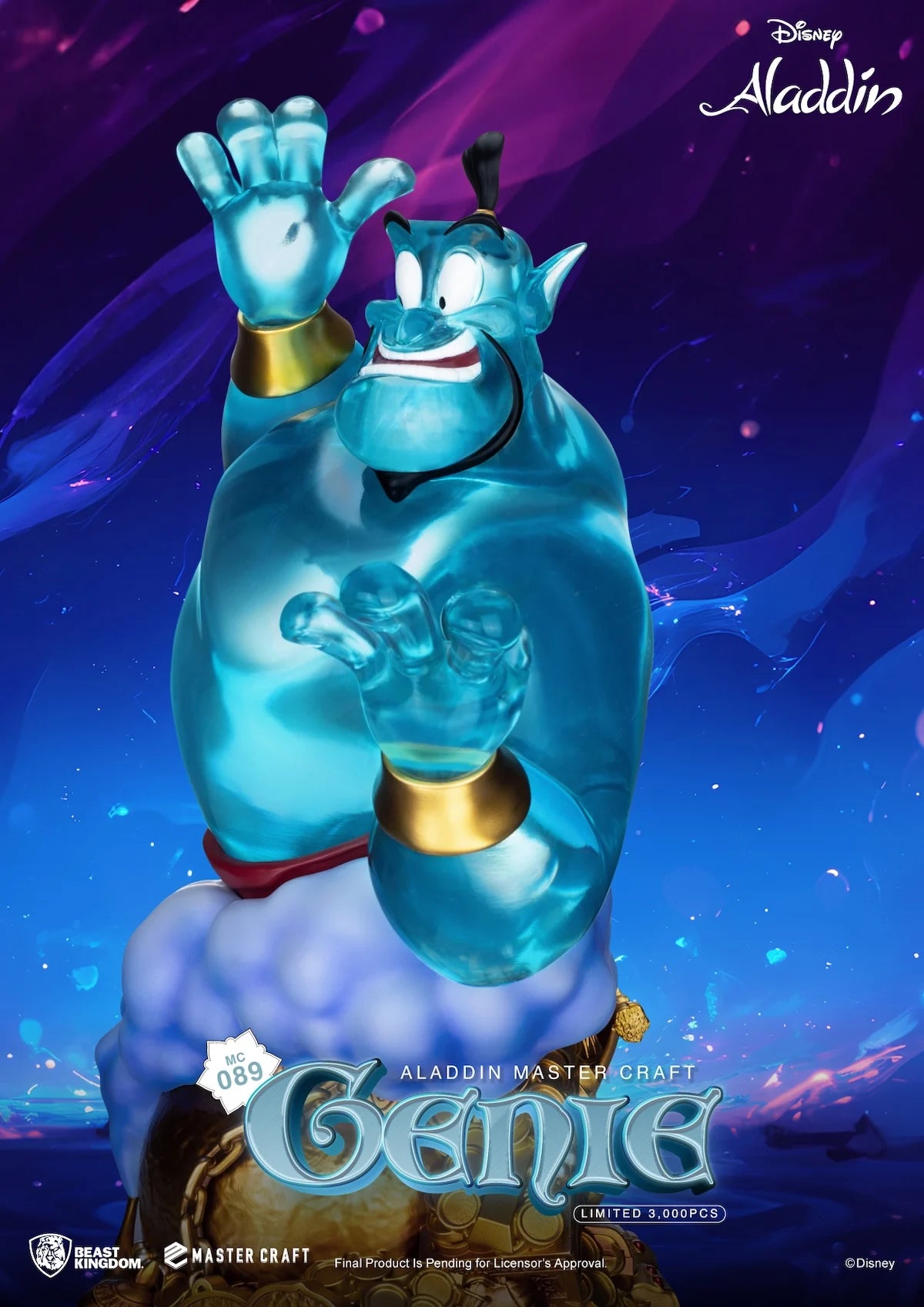 DISNEY ALADDIN - Genie - Statuette Master Craft 42cm