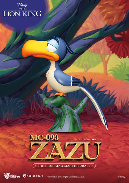 LE ROI LION - Zazu - Statuette Master Craft 20cm