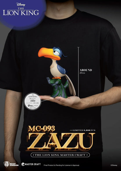 LE ROI LION - Zazu - Statuette Master Craft 20cm