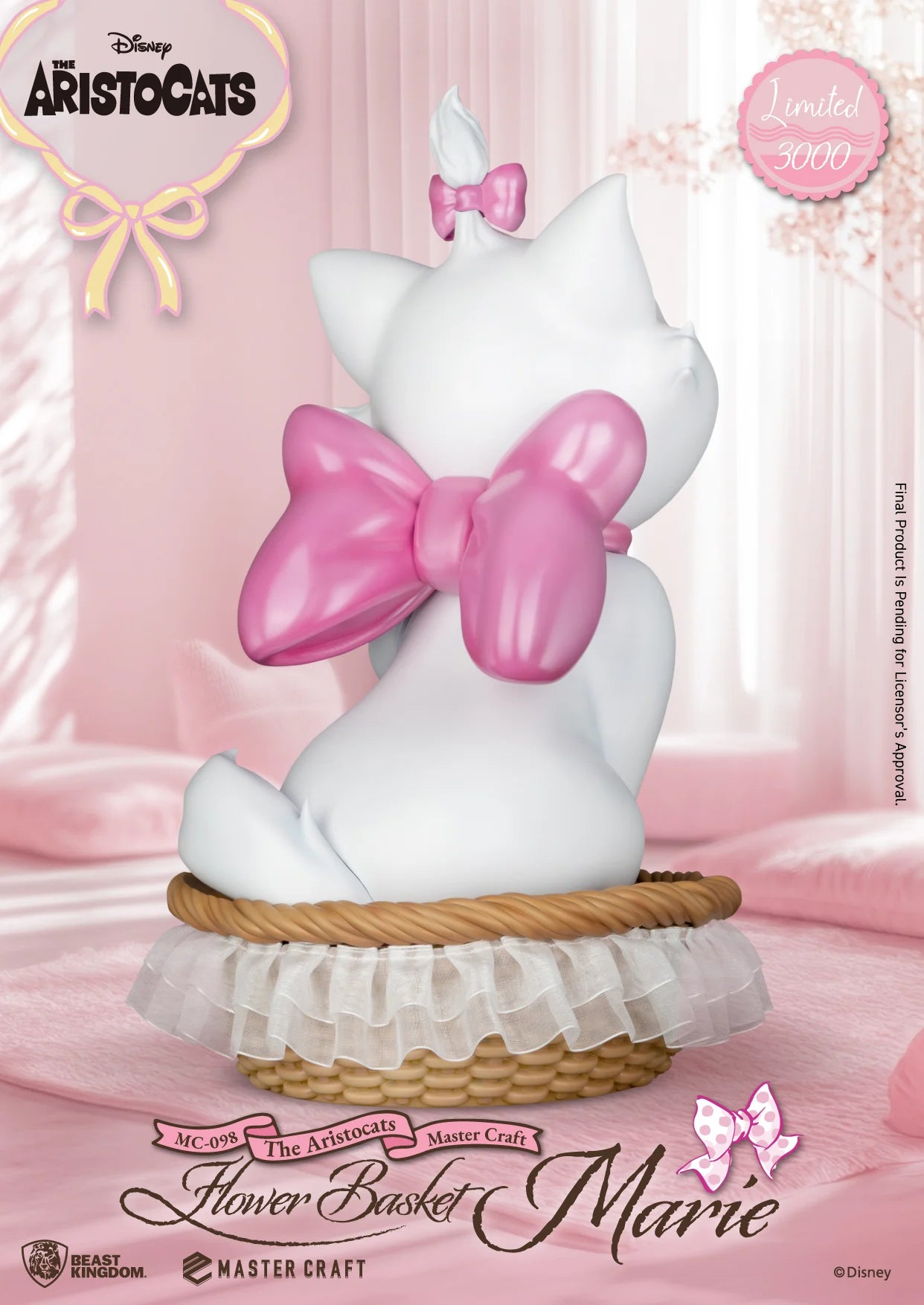 LES ARISTOCHATS - Flower Basket Marie - Statuette Master Craft 32.9cm