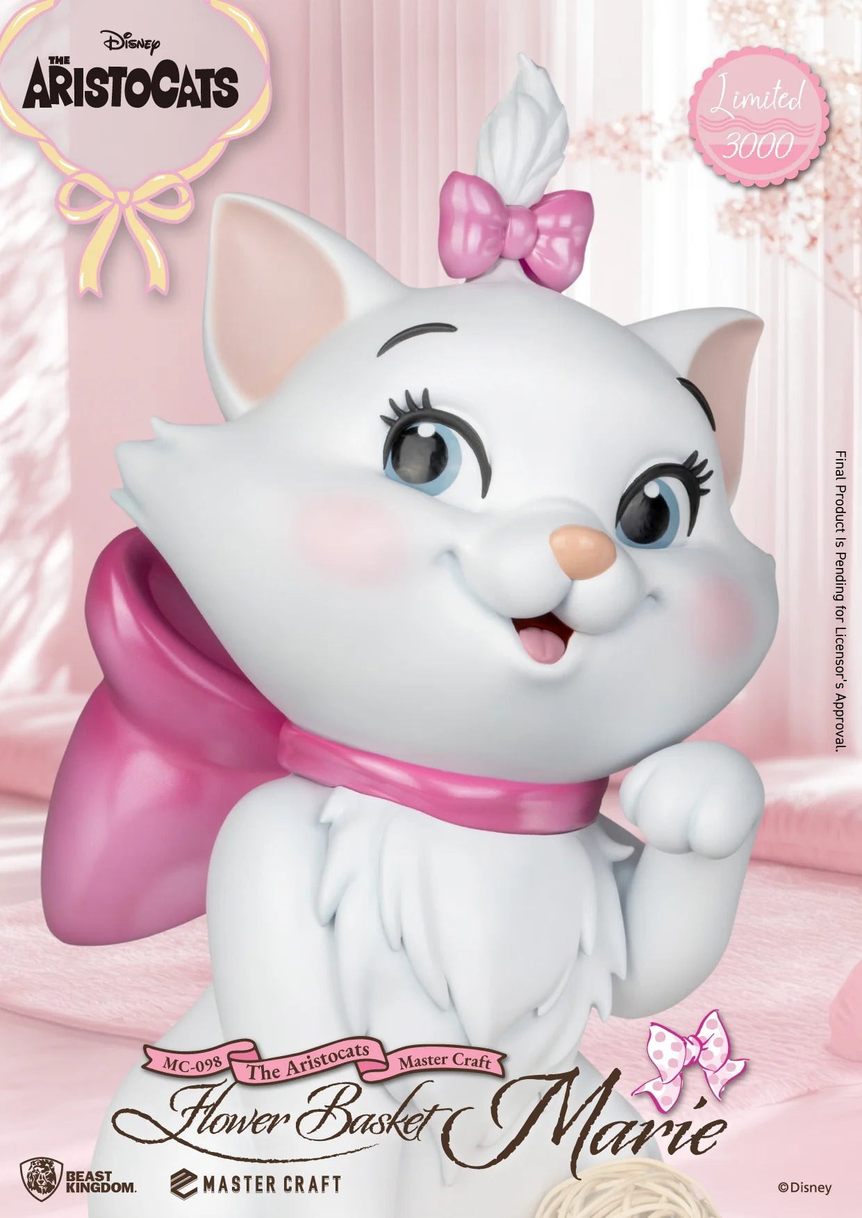 LES ARISTOCHATS - Flower Basket Marie - Statuette Master Craft 32.9cm