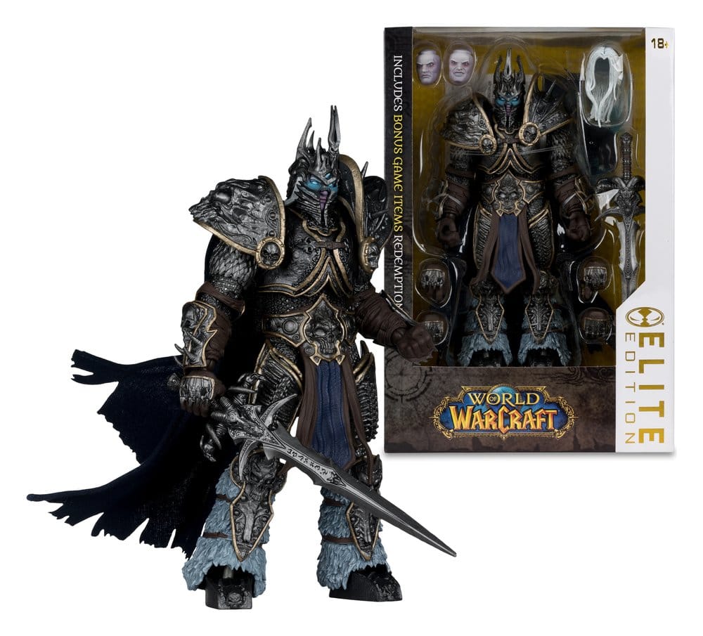 WORLD OF WARCRAFT - Roi Liche - Figurine Elite Edition
