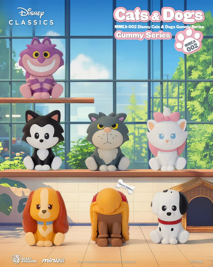 DISNEY - Chiens & Chats Gummy Series - Figurine Blind Box