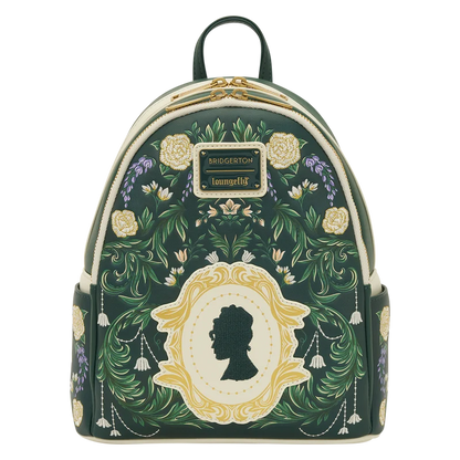 BRIDGERTON - Silhouette floral - Mini Sac à Dos LoungeFly