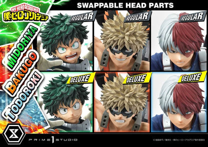MY HERO ACADEMIA - Midoriya, Bakugo & Todoroki - Statuette Deluxe 69cm PRIME 1 STUDIO
