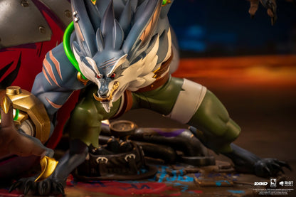 LEAGUE OF LEGENDS - Jinx & Warwick - Statuette Diorama 1/10 37cm