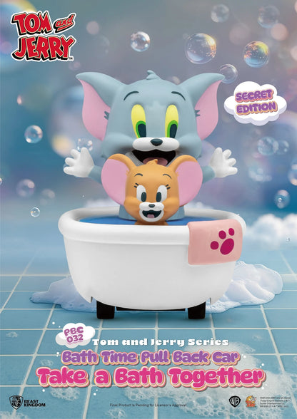 TOM AND JERRY - Bath Time Pull Black Car- Blind Box