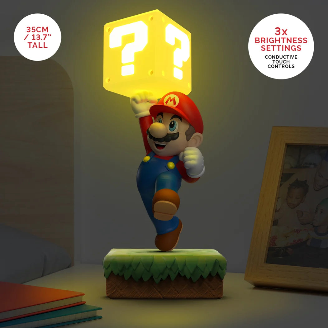 SUPER MARIO - Diorama Lampe (PRECOMMANDE, arrivage mars 2026)