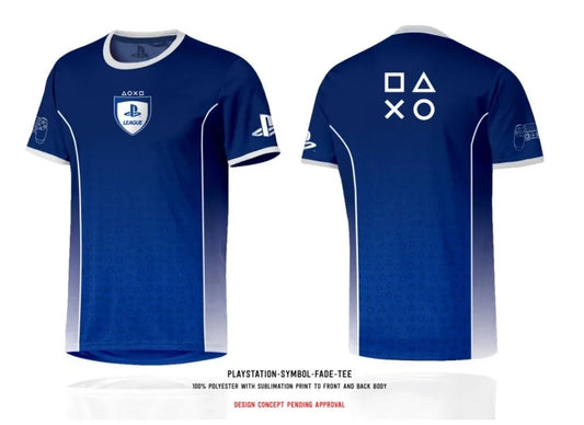 PLAYSTATION - T-Shirt Esport Jersey Playstation Symbol