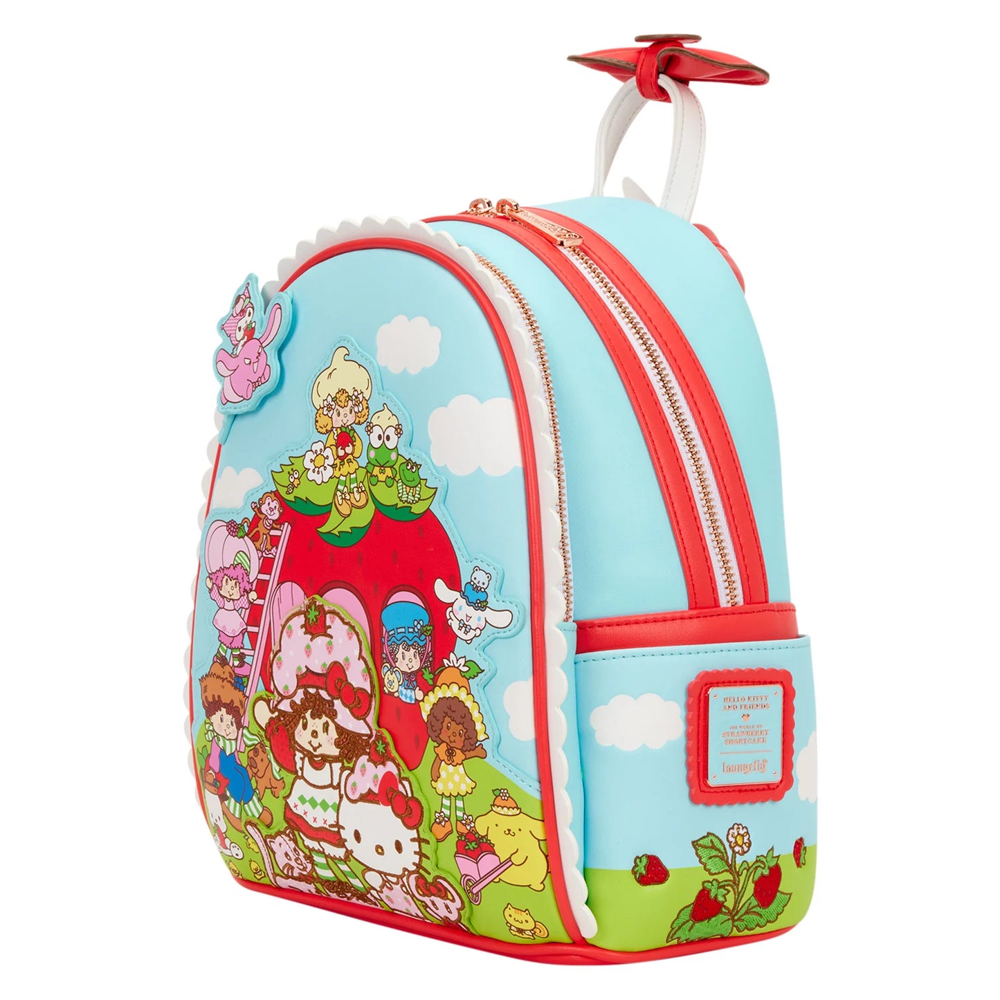 SANRIO X CHARLOTTE AUX FRAISES - Mini Sac à Dos LoungeFly
