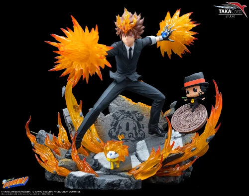 REBORN - Tsuna, Reborn & Natsu - Statue
