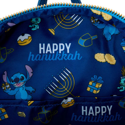 LILO & STITCH - Light Up Menorah Sticth - Mini sac à dos Loungefly