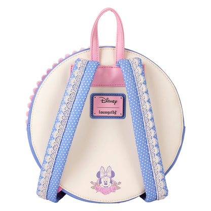 DISNEY - Minnie "Floral and Lace" - Mini Sac à Dos LoungeFly