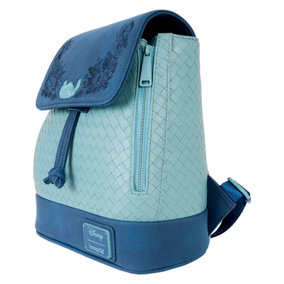 DISNEY - Stitch "Embroidered" - Mini Sac à Dos LoungeFly